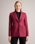 ALLYAAH-Jackets-Classic yet contemporary, ALLYAAH is crafted from luxurious 100% wool with a timeless herringbone texture. With its relaxed fit, this blazer strikes the perfect balance between comfort and style that'll fit right in to your daily rotation. Blazer 100% wool Herringbone texture Notched lapel Pockets Button fastening Relaxed fit- Ted Baker Romania